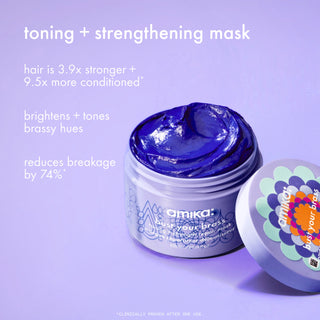 amika Bust Your Brass Toning Strength Repair Mask