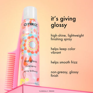 amika Top Gloss Shine Spray