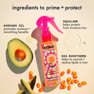 amika The Wizard Silicone-Free Detangling Primer