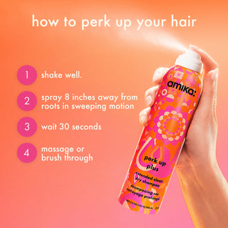 amika Perk Up Plus Extended Clean Dry Shampoo
