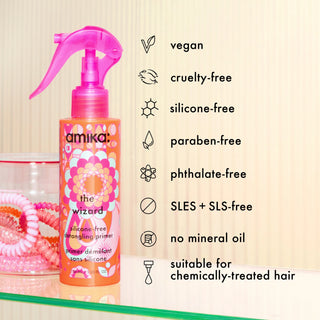 amika The Wizard Silicone-Free Detangling Primer