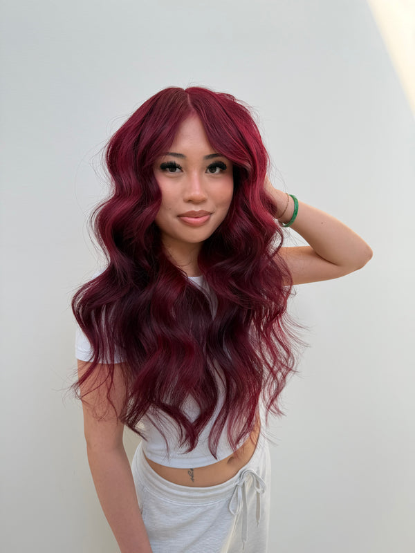 Amy's Berry Red — after