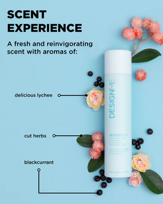 DESIGNME QUICKIE.ME Dry Shampoo For Dark Tones