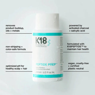 K18 Biomimetic Hairscience PEPTIDE PREP™ Clarifying Detox Shampoo