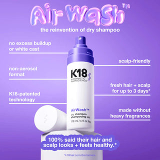 K18 Biomimetic Hairscience AirWash Dry Shampoo