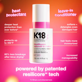 K18 HeatBounce Leave-In Conditioner Heat Protectant